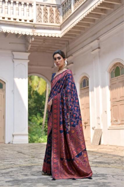 Akshara pashmina silk saree wholesale clothing online shopping